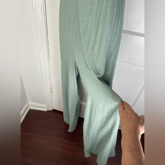 Hello Molly NWT Pop Records Olive Strapless Jumpsuit - Picture 12 of 14